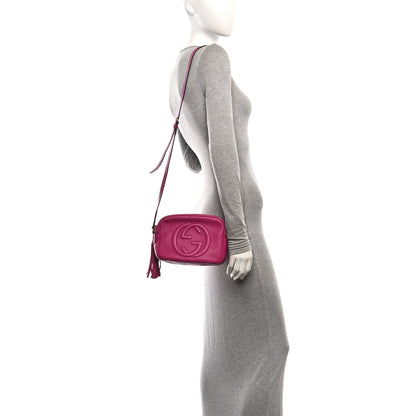 Gucci Cellarius Calfskin Small Soho Disco Bag Bright Bouganville 2 of 10
