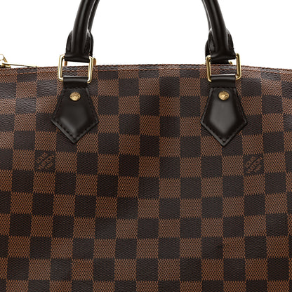 Louis Vuitton Damier Ebene Speedy Bandouliere 30 8 of 10