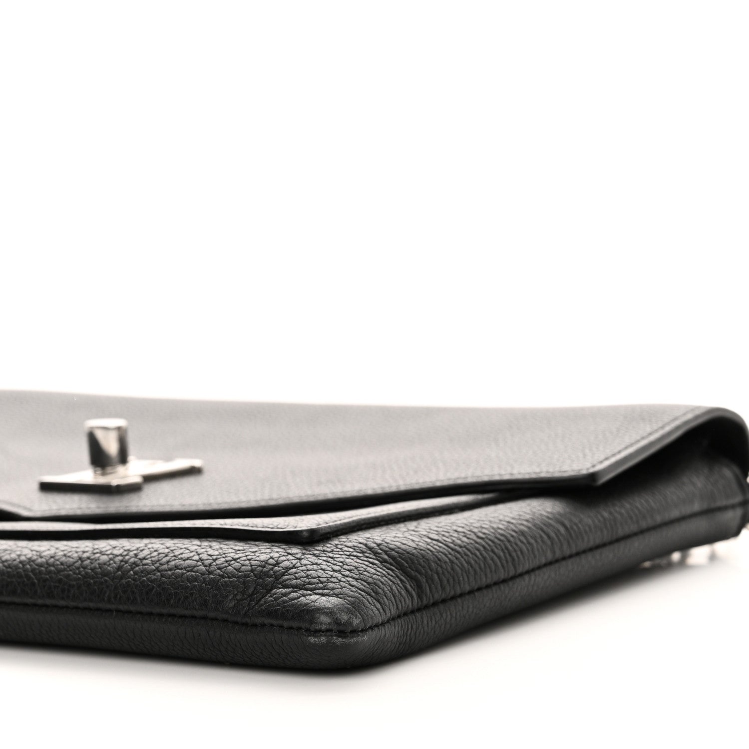 Louis Vuitton Soft Calfskin My Lockme Pochette Black 9 of 10