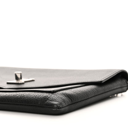 Louis Vuitton Soft Calfskin My Lockme Pochette Black 9 of 10