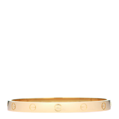 Cartier 18K Yellow Gold LOVE Bracelet 18 1 of 7