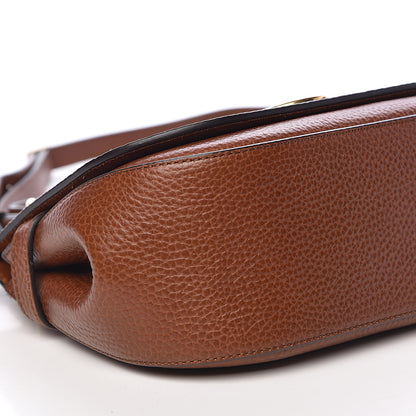 Mulberry Small Classic Grain Small Amberley Satchel Oak 8 of 11