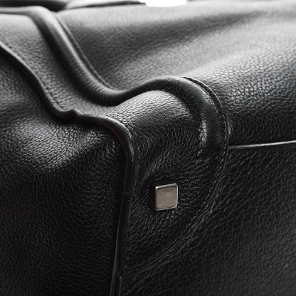 Celine Drummed Calfskin Mini Luggage Black 13 of 14