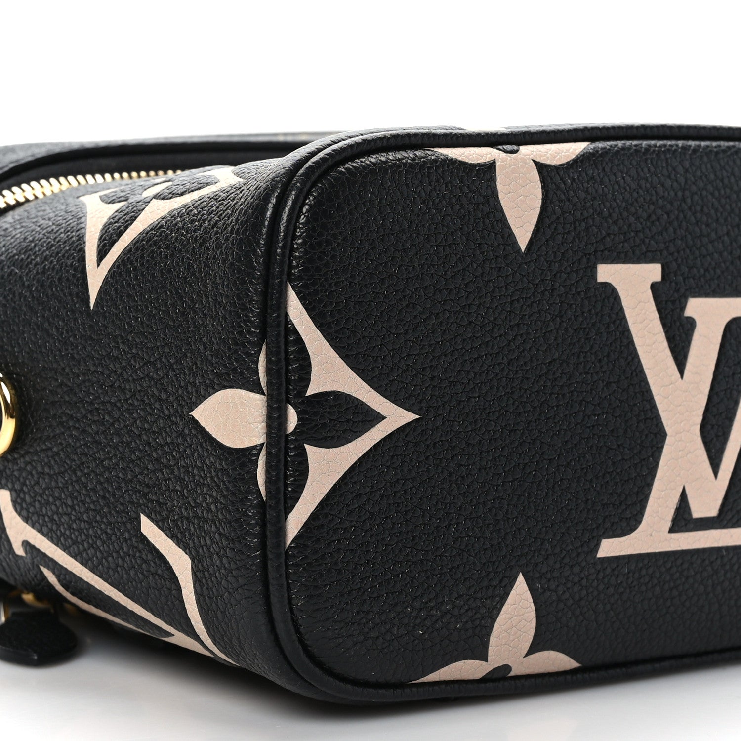 Louis Vuitton Empreinte Monogram Giant Vanity PM Black Beige 7 of 8
