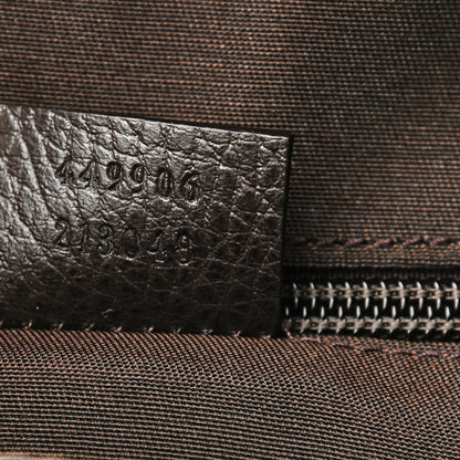 Gucci GG Monogram Travel Backpack Dark Brown 7 of 11