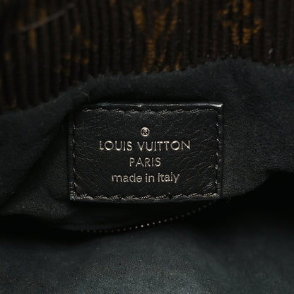 Louis Vuitton Monogram Canvas Pleated Explorer Bag MM 6 of 9