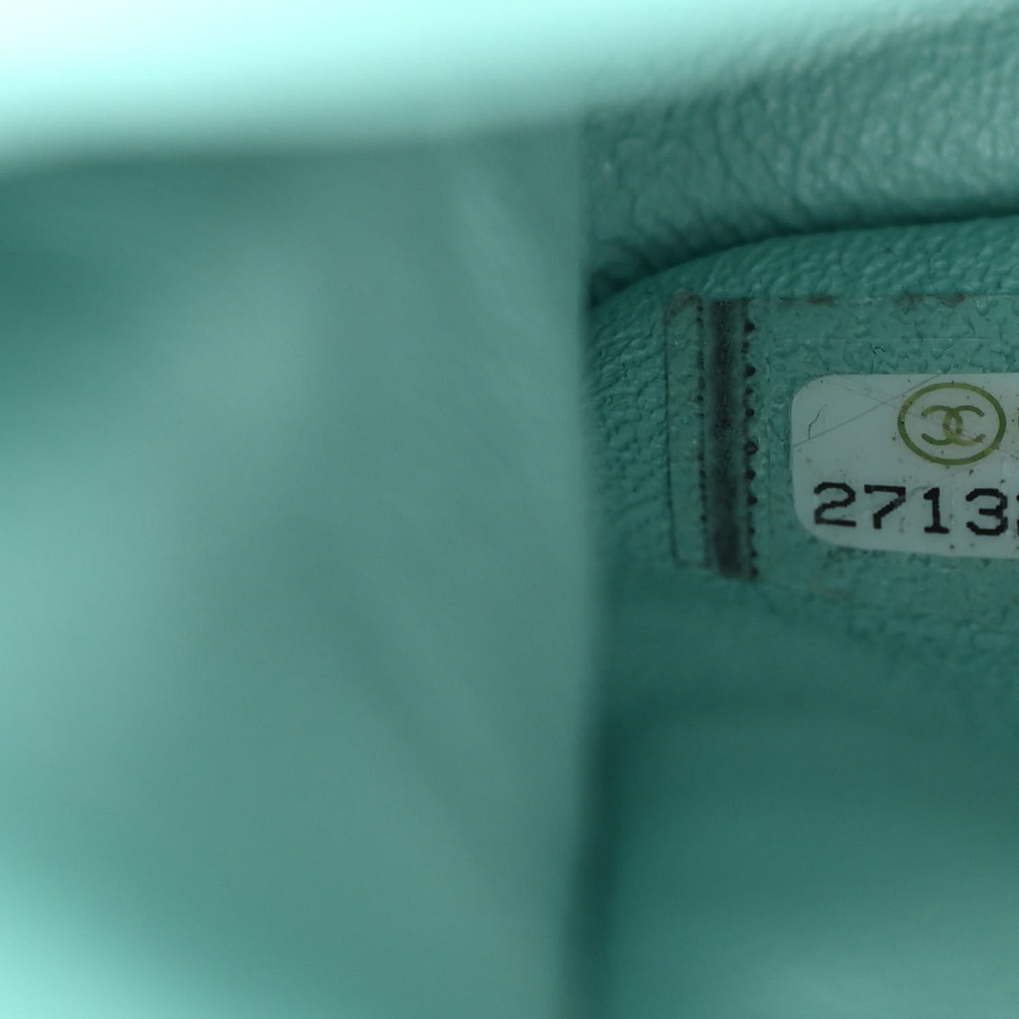 Lambskin Quilted Medium Double Flap Light Blue