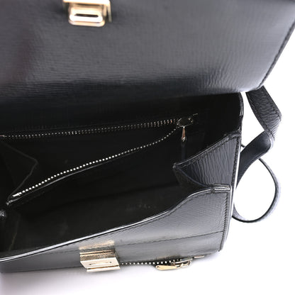 Givenchy Textured Calfskin Mini Pandora Box Crossbody Bag Black 4 of 4
