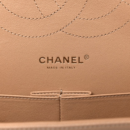 Chanel Caviar Quilted Jumbo Double Flap Beige 6 of 10