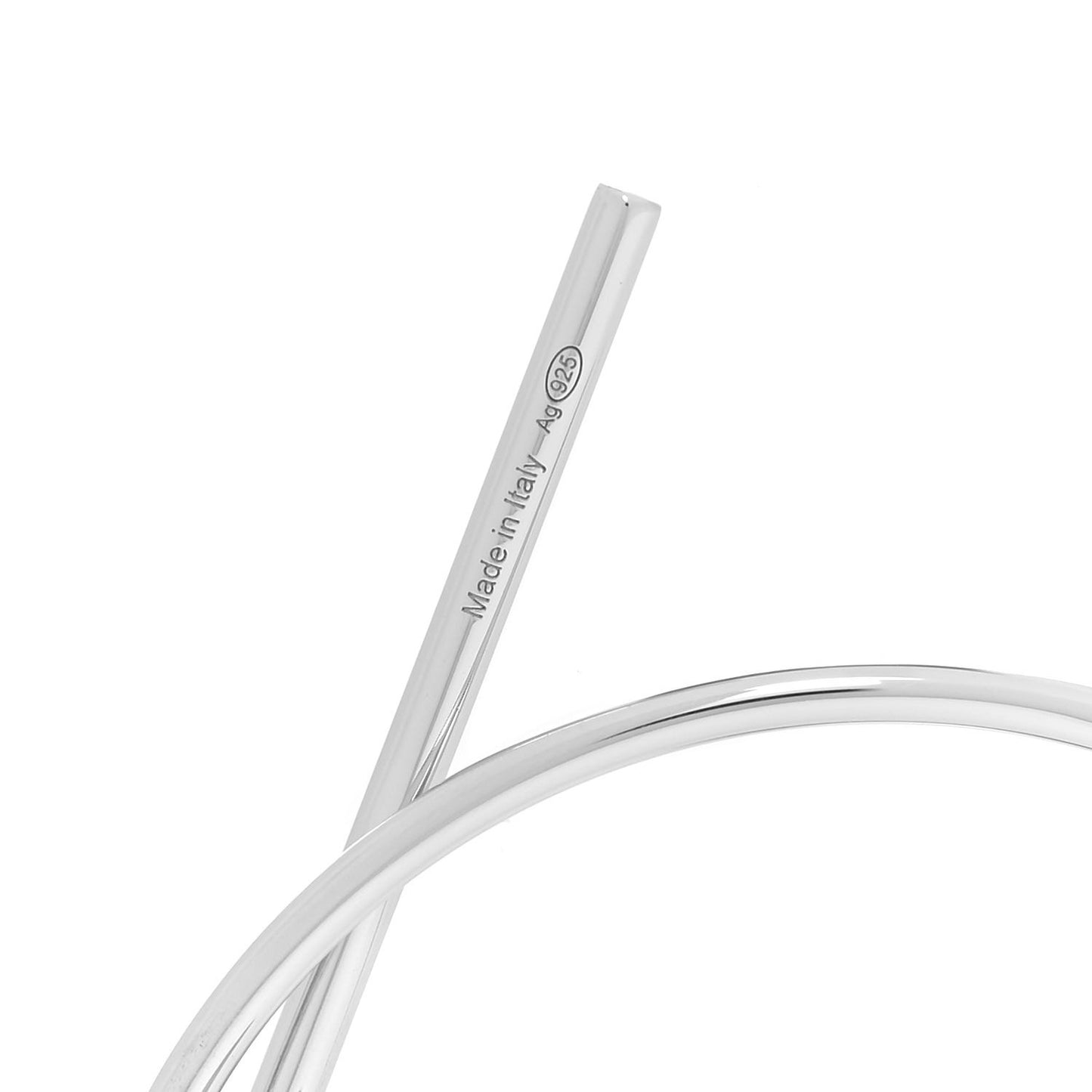 Sterling Silver MM Loop Earrings