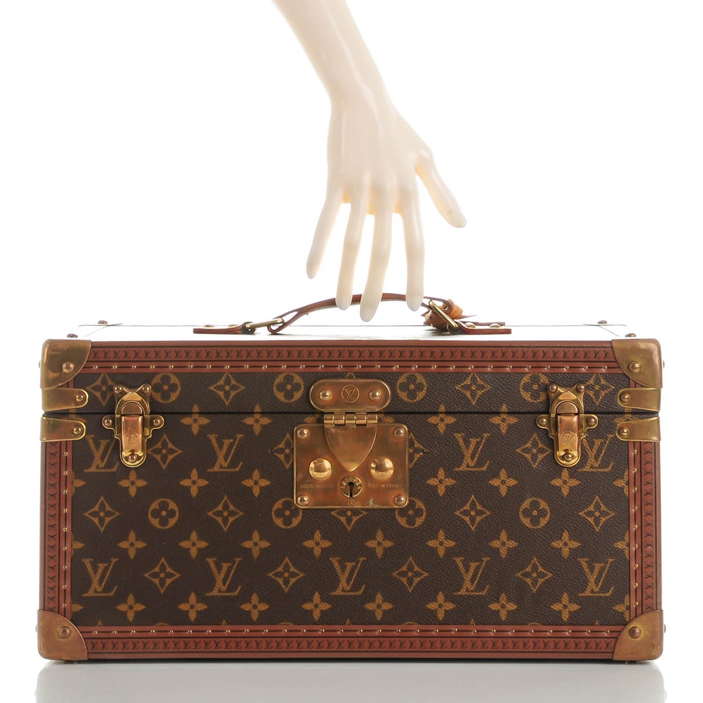 Monogram Boite Bouteilles et Glace Beauty Train Case