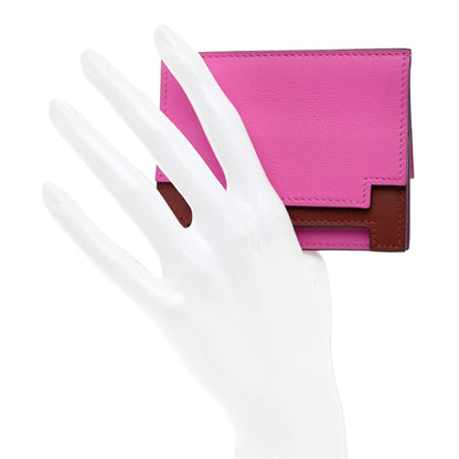 Hermes Swift Multiplis Card Holder Magnolia Rouge H 2 of 8