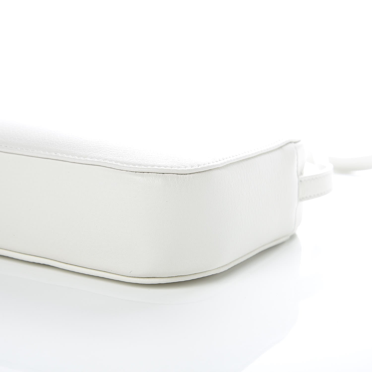 Balenciaga Calfskin Logo S Everyday Camera Bag White 9 of 9
