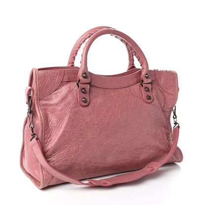 Balenciaga Agneau Classic Hardware City Rose Bruyere 2 of 10