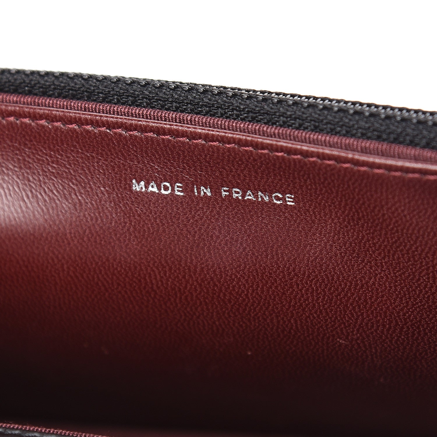 Chanel Lambskin Quilted Wallet On Chain WOC Black 9 of 14