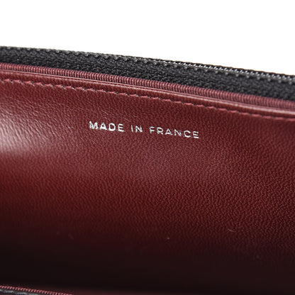 Chanel Lambskin Quilted Wallet On Chain WOC Black 9 of 14
