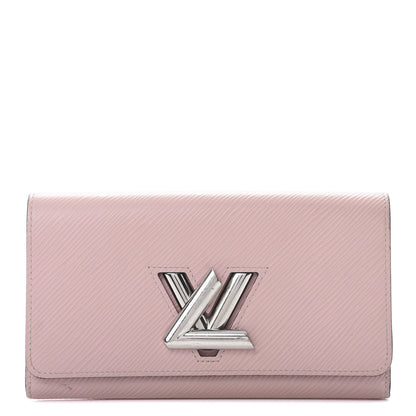 Louis Vuitton Epi Twist Wallet Rose Ballerine 1 of 9