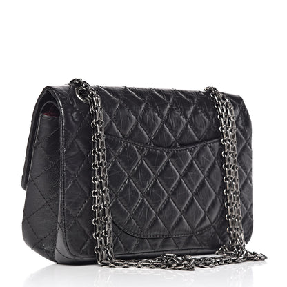Chanel Aged Calfskin Quilted 2.55 Reissue 225 Flap Black 3 of 10