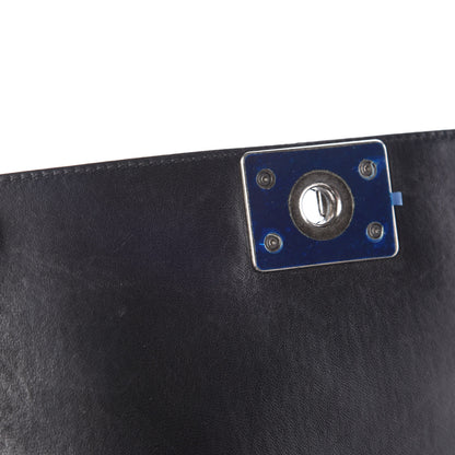 Chanel Lambskin Quilted Medium Boy Flap Black 10 of 10