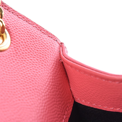 Saint Laurent Grain De Poudre Small Monogram Kate Satchel Rose Clair 11 of 12