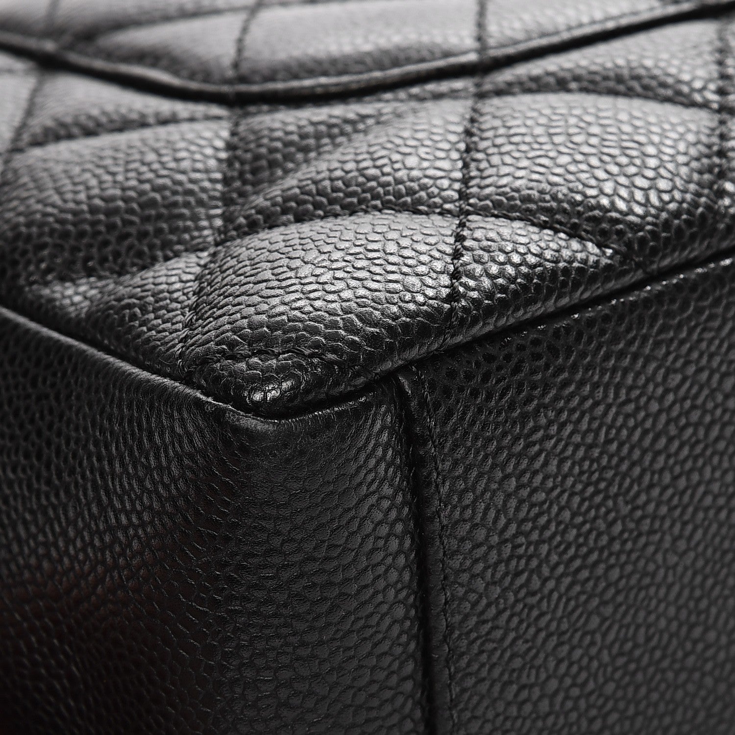Chanel Caviar Quilted Petit Shopping Tote PST Black 11 of 13