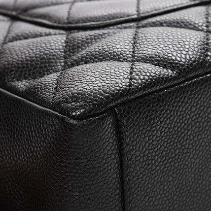 Chanel Caviar Quilted Petit Shopping Tote PST Black 11 of 13
