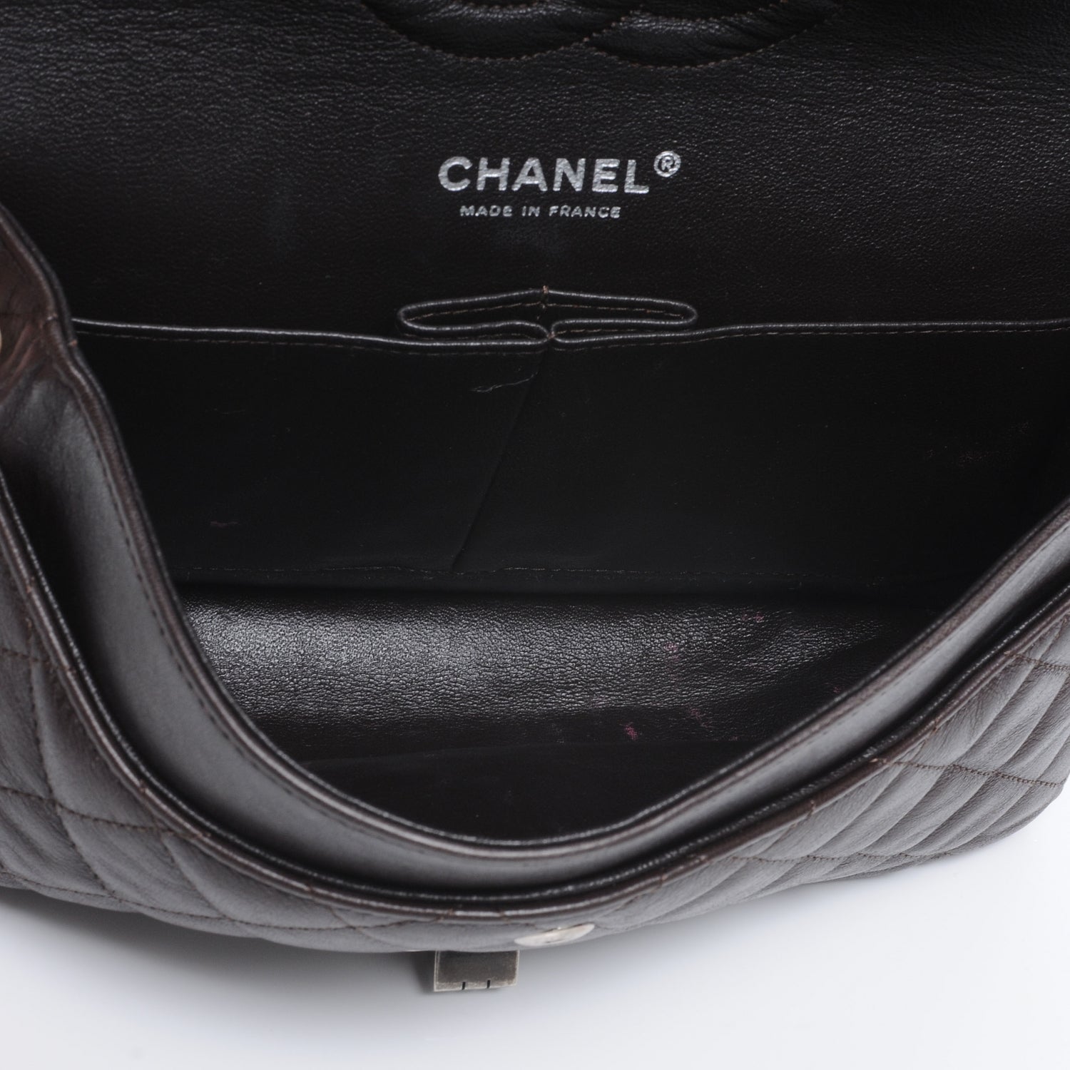 Chanel Lambskin Quilted Medium Hybrid Reissue Flap Brown 6 of 7
