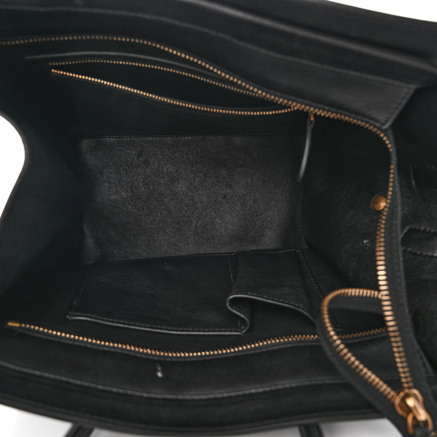 Celine Snakeskin Smooth Calfskin Mini Tri-Color Luggage Blue Black White 5 of 13