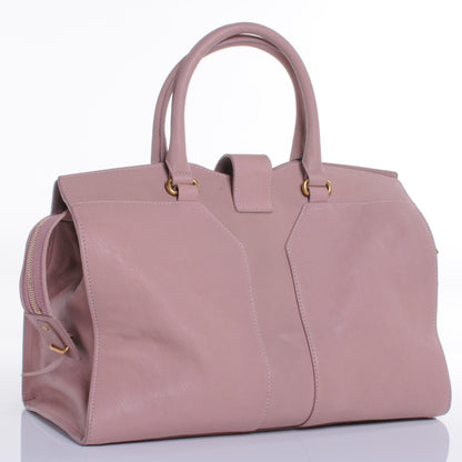 Saint Laurent Leather Medium Cabas Chyc Pink 3 of 8