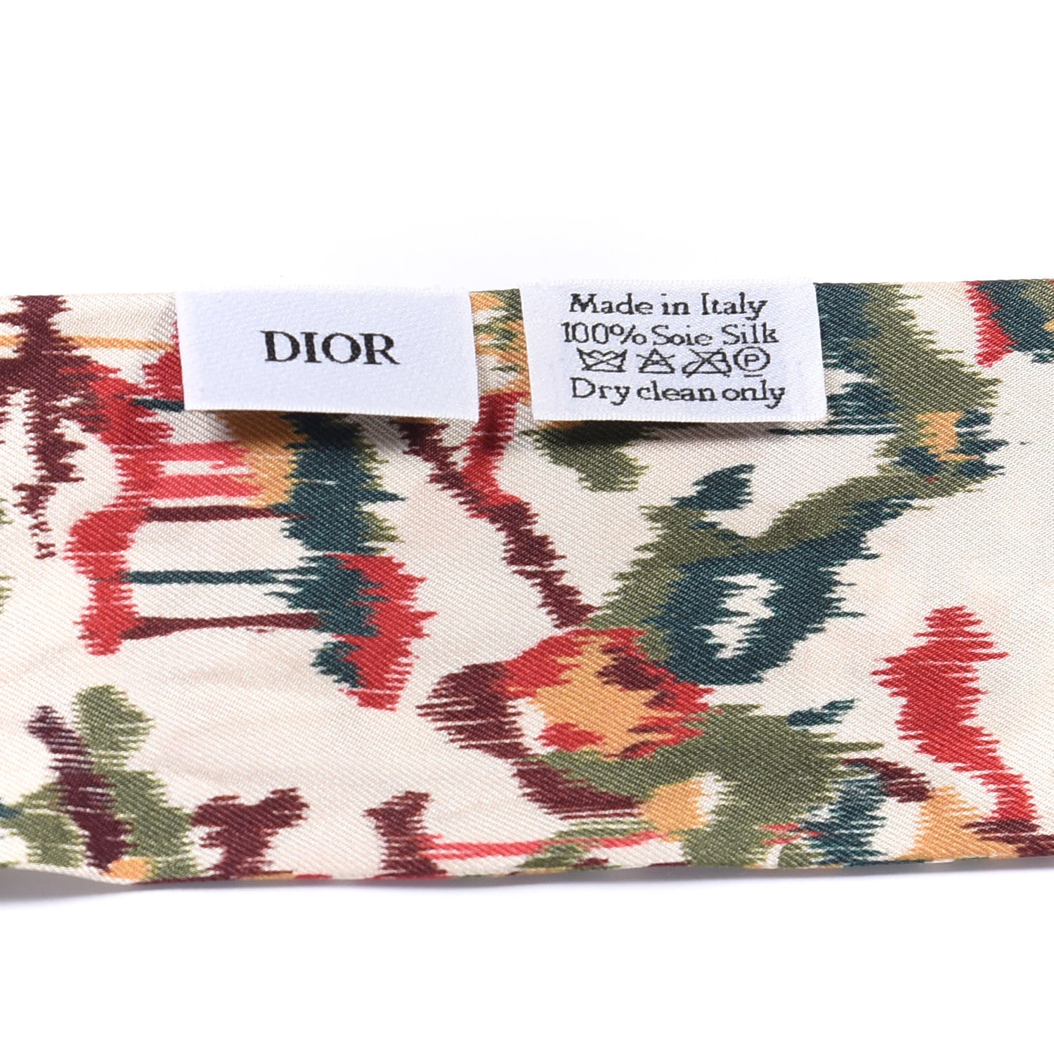 Christian Dior Silk Mitzah Scarf Multicolor 2 of 3