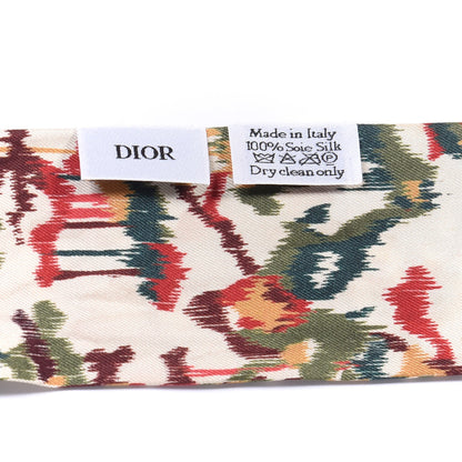 Christian Dior Silk Mitzah Scarf Multicolor 2 of 3