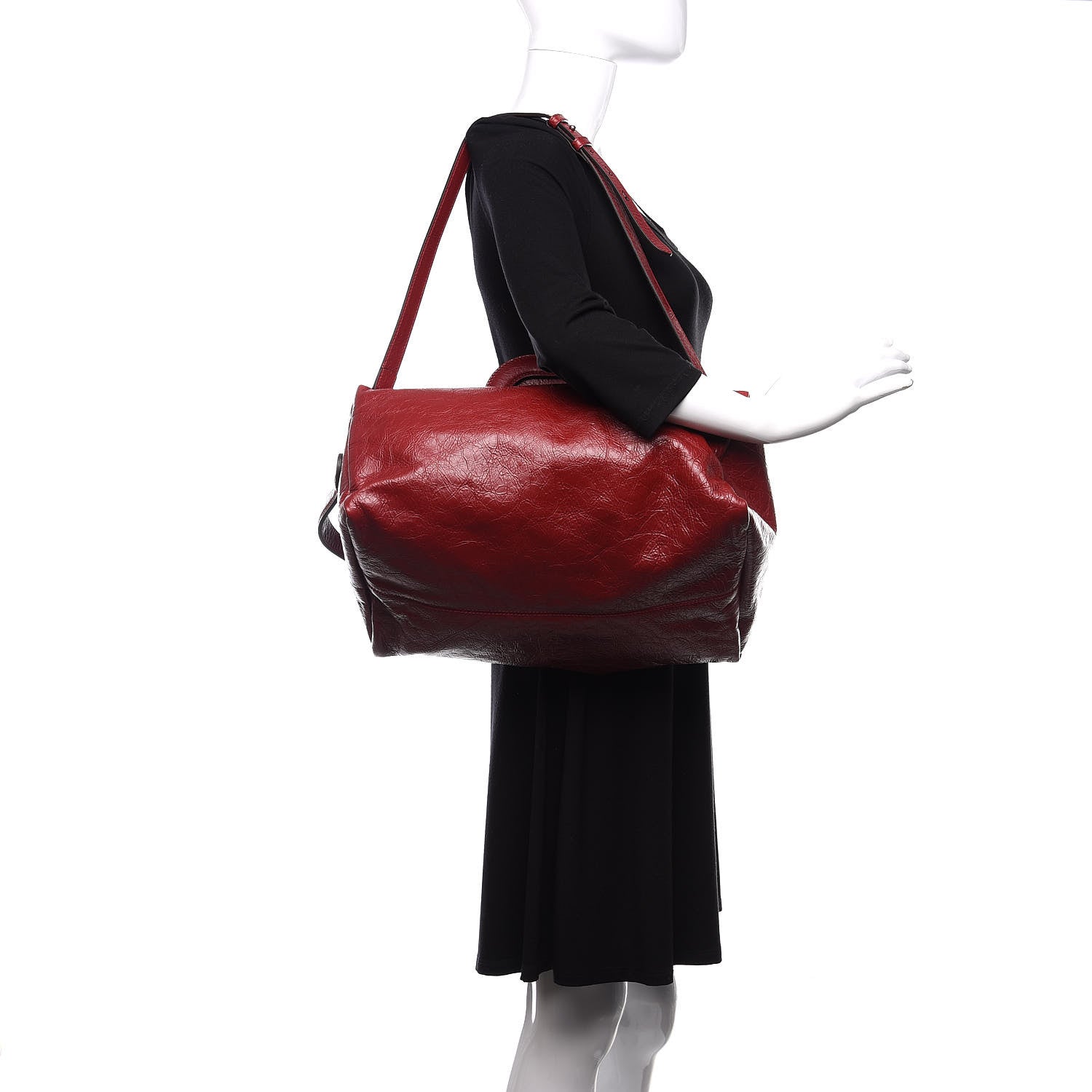 Gucci Fluffy Calfskin Morpheus Convertible Backpack Red 2 of 10