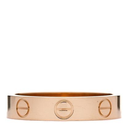 Cartier 18K Yellow Gold 3.5mm LOVE Wedding Band Ring 49 4.75 3 of 5