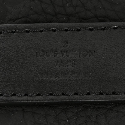 Louis Vuitton Monogram Taurillon Keepall Bandouliere 25 Black 7 of 10