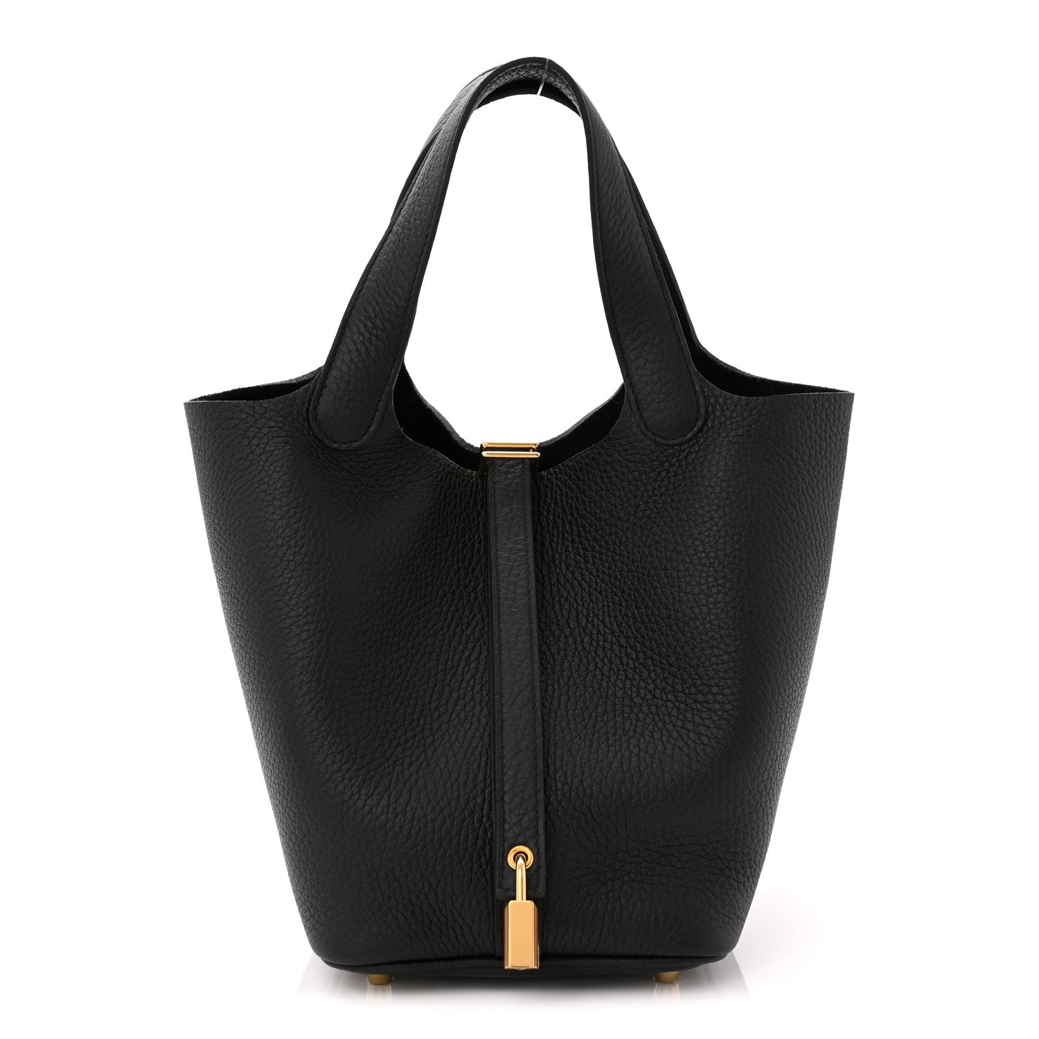 Hermes Taurillon Clemence Picotin Lock 18 PM Black 1 of 10