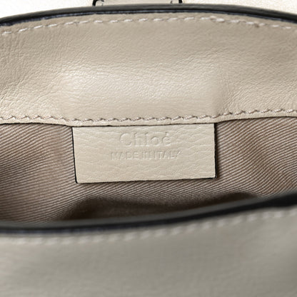 Chloe Suede Calfskin Mini Faye Backpack Off White 6 of 13
