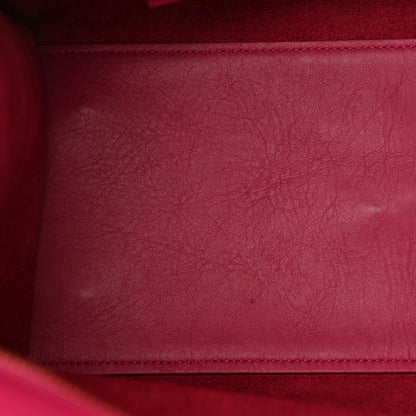 Saint Laurent Calfskin Small Classic Y Cabas Fuchsia 11 of 13