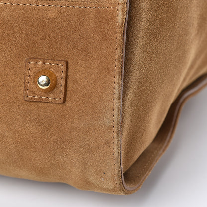 Burberry Prorsum Suede Weekender Bag Tan 11 of 12