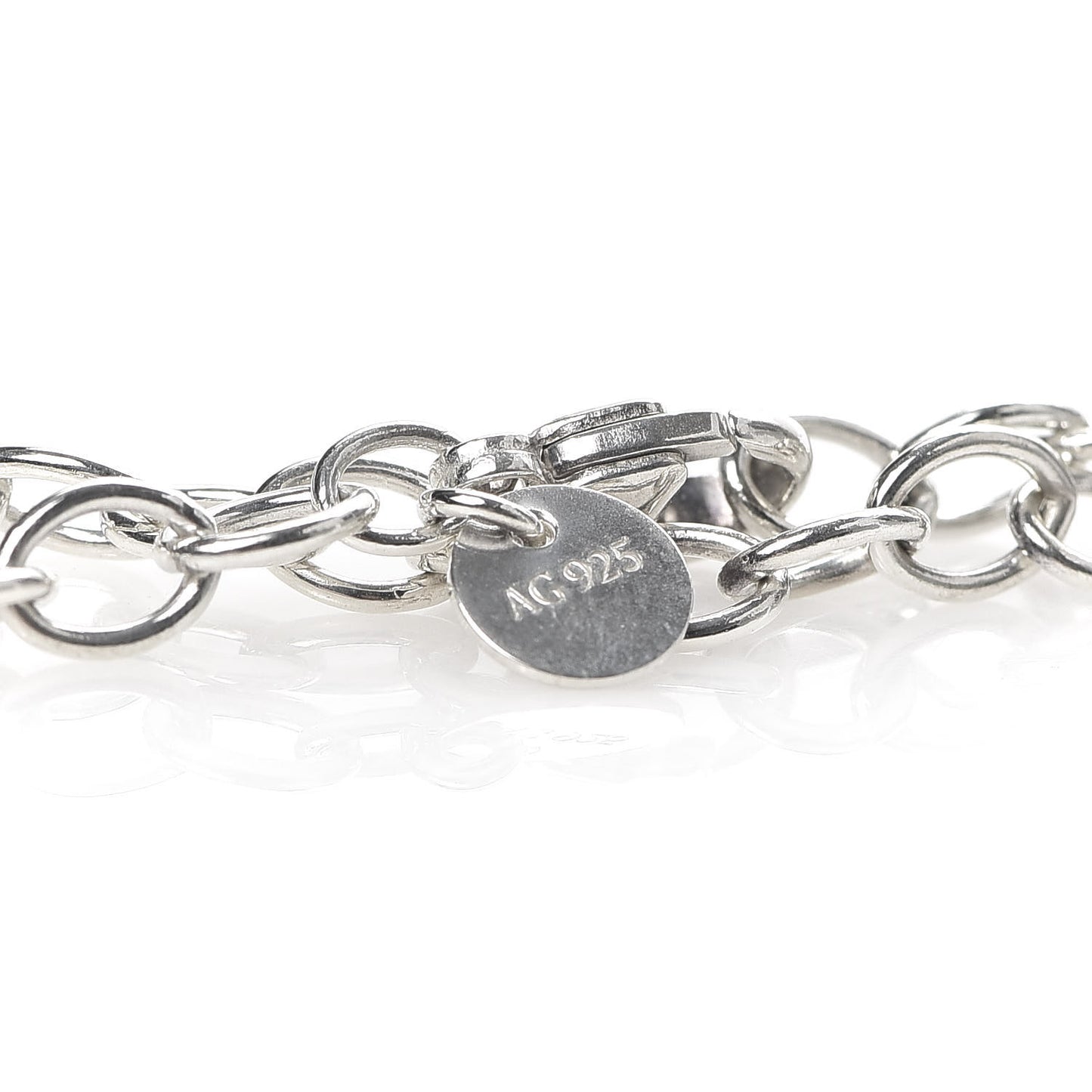 Sterling Silver Infinity Chain Bracelet