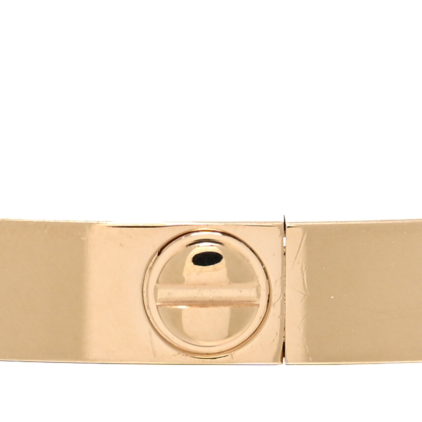 18K Yellow Gold Small LOVE Bracelet 19