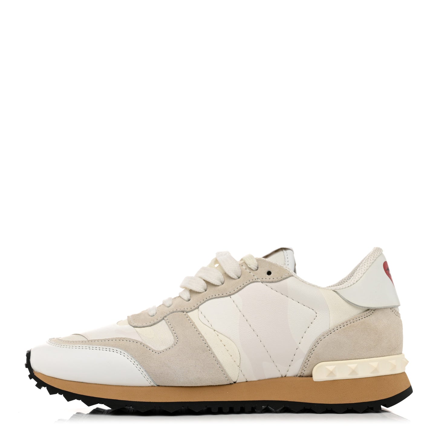 Fabric Suede Rockrunner Sneakers 39 White