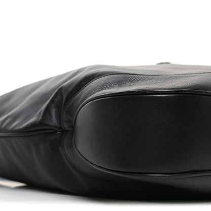 Gucci Calfskin Large Jackie 1961 Shoulder Bag Black 7 of 8
