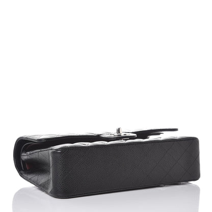 Chanel Caviar Quilted Medium Double Flap Black 4 of 8