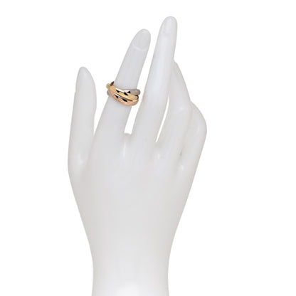 Cartier 18K Pink Yellow White Gold Classic Trinity Ring 51 5.75 2 of 5
