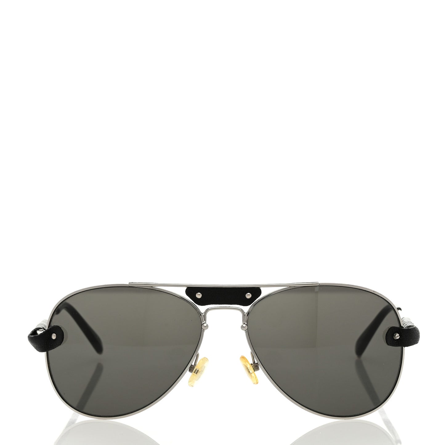 Metal Mirrored Romie Aviator Sunglasses CL2104 Black