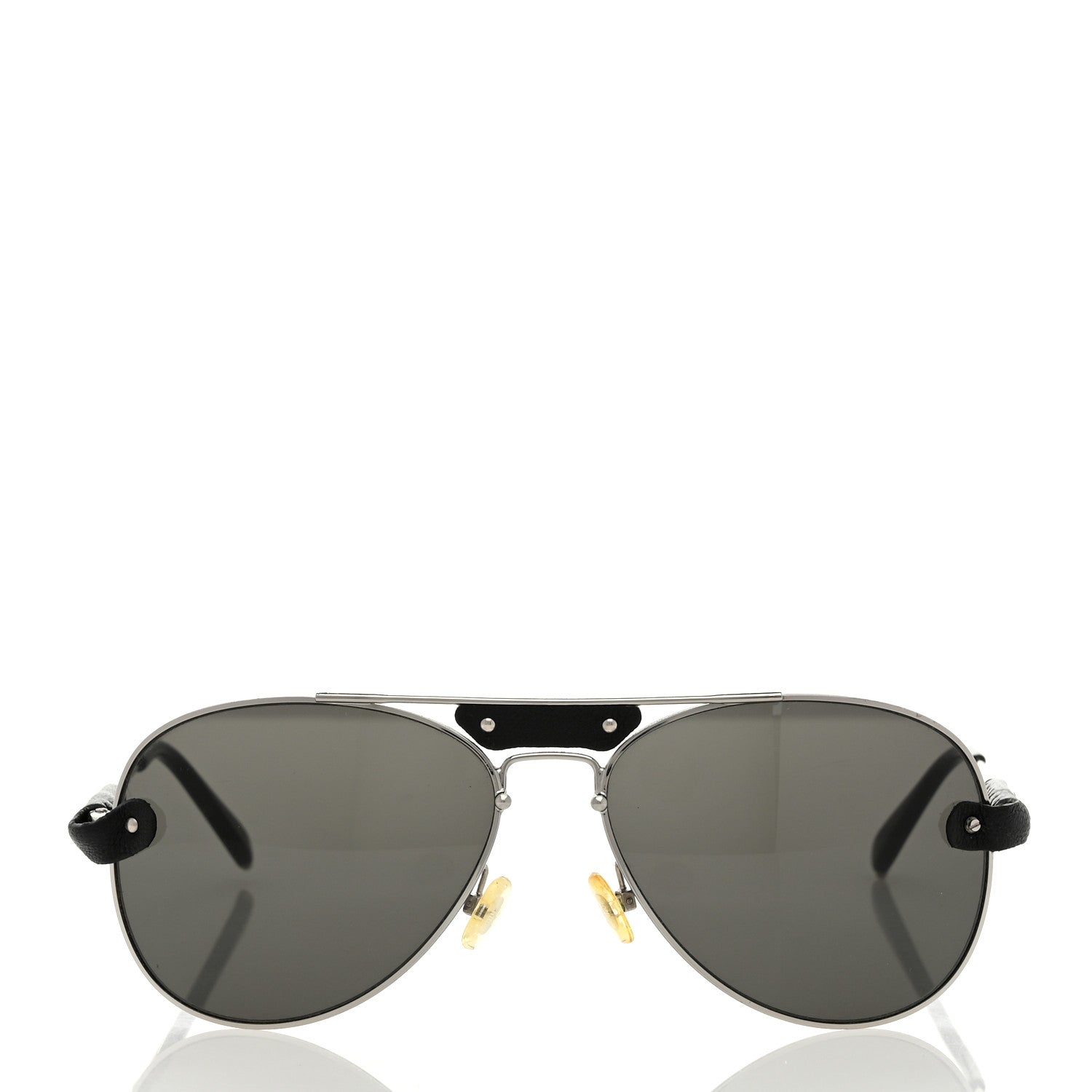 Chloe Metal Mirrored Romie Aviator Sunglasses CL2104 Black 2 of 7