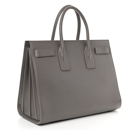 Saint Laurent Calfskin Large Sac De Jour Carryall Grey 3 of 19