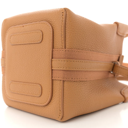 Loro Piana Grained Calfskin Micro Bale Bag Spiced Curry 9 of 10