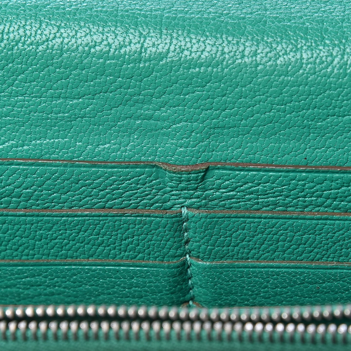 Chevre Mysore Kelly Longue Wallet Menthe