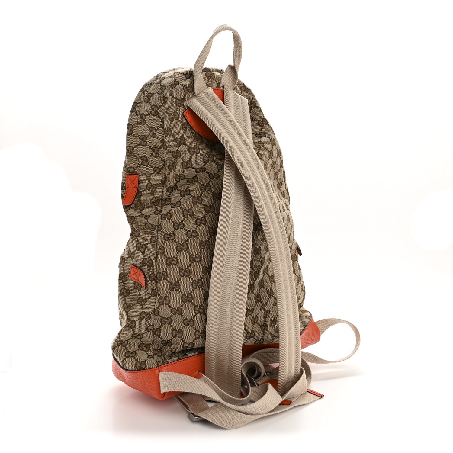 monogrammed north face backpack Gucci X THE NORTH FACE Monogram Textured Dollar Calfskin Embroidered Beige Ebony Mystic White Deep Orange 1764028 – FASHIONPHILE